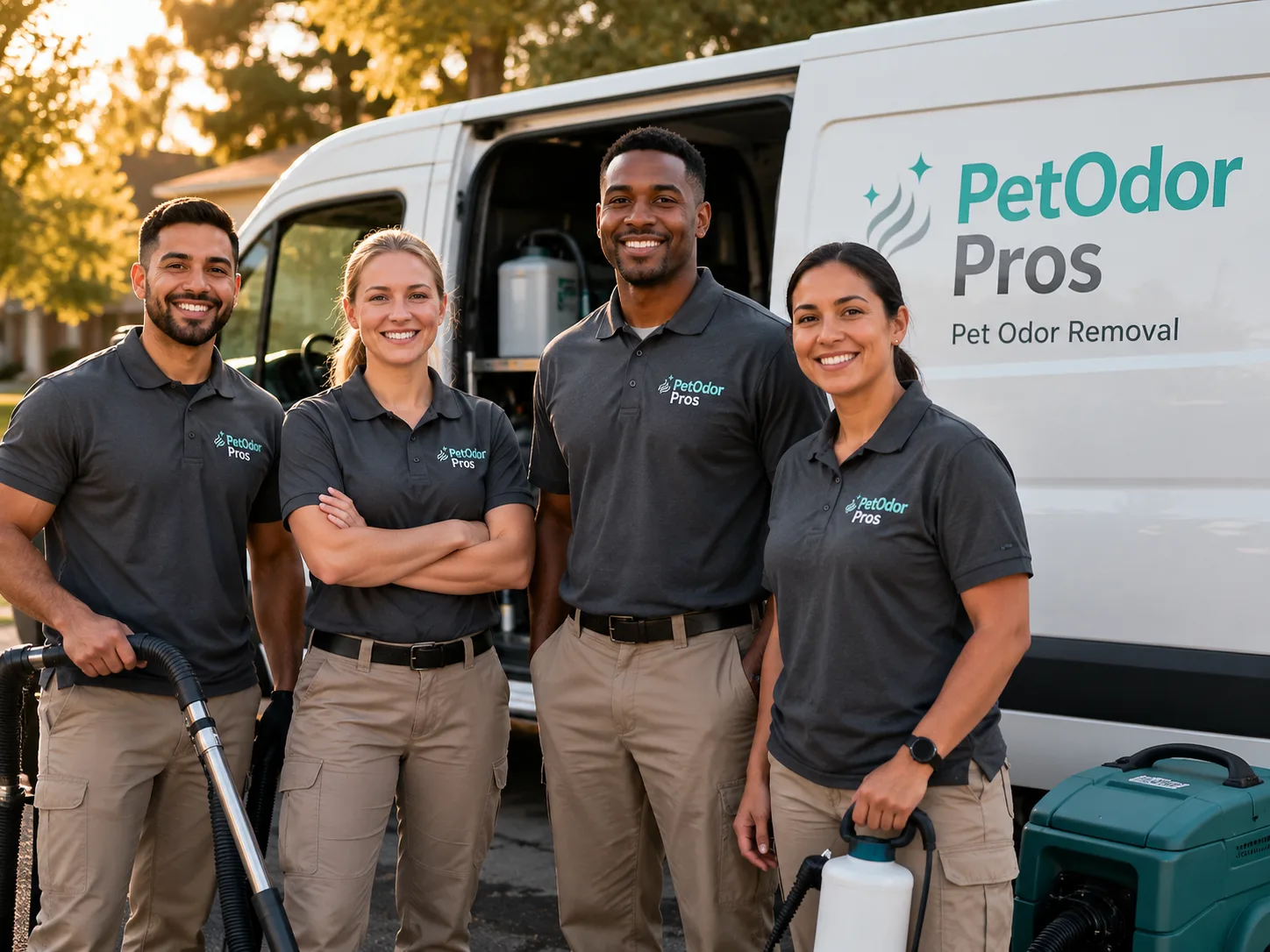 Pet Odor Removal team serving Walnut, IL
